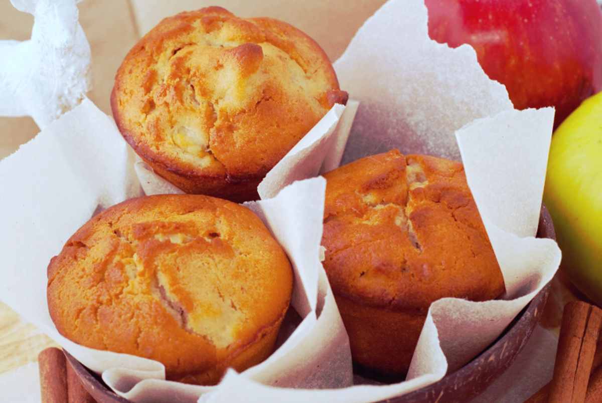 muffins aux pommes