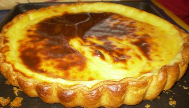 Tarte au flan de ma grand-mère