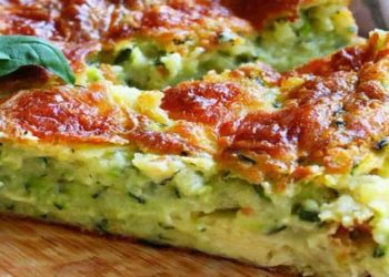 Quiche Sans Pâte aux Courgettes et Feta