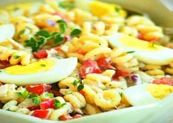 Salade de Pâtes au Thon et Mayonnaise