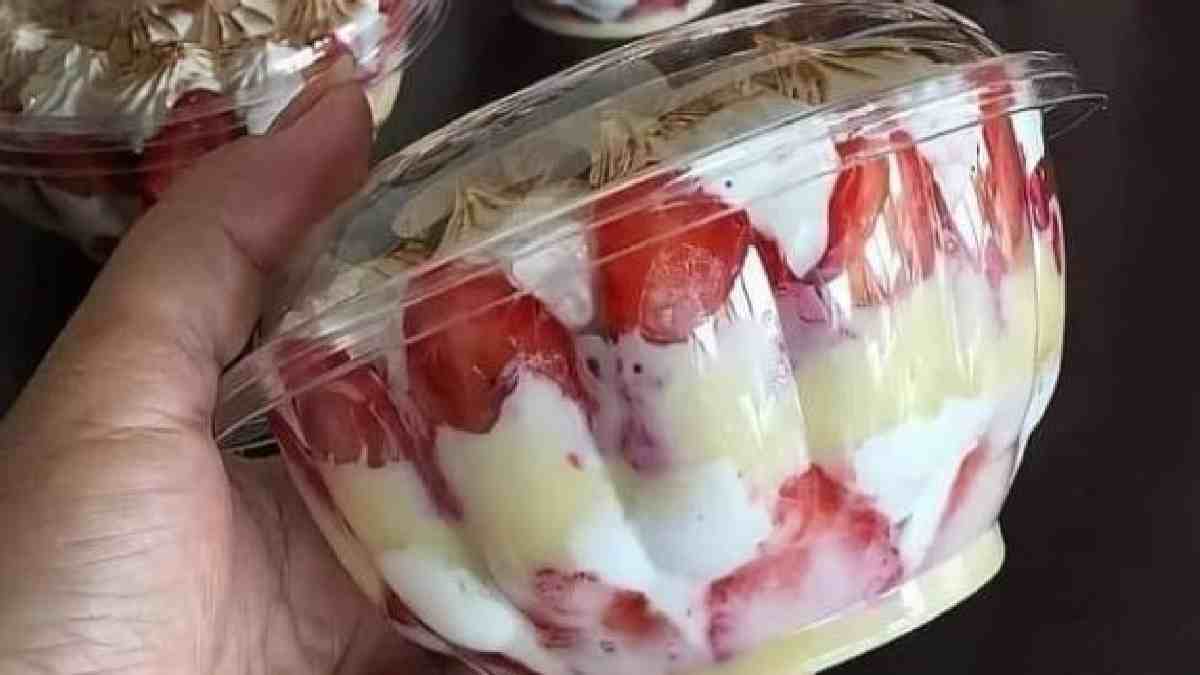 dessert-des-fraises-a-la-creme
