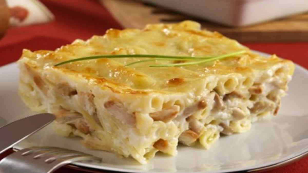 gratin-de-pates-au-poulet-et-fromage-delicieux