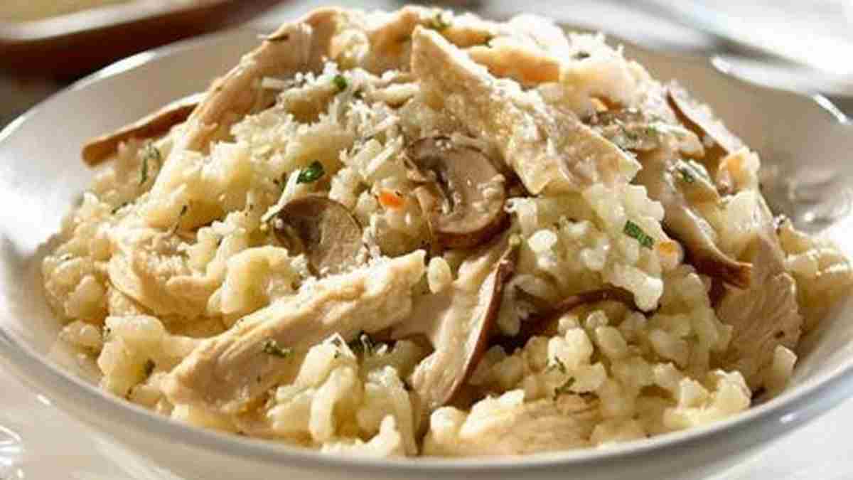 risotto-au-poulet-et-champignons-gourmand